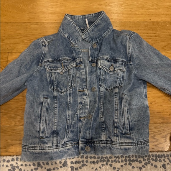 Free People Blue Jean Jacket - Picture 2 of 3